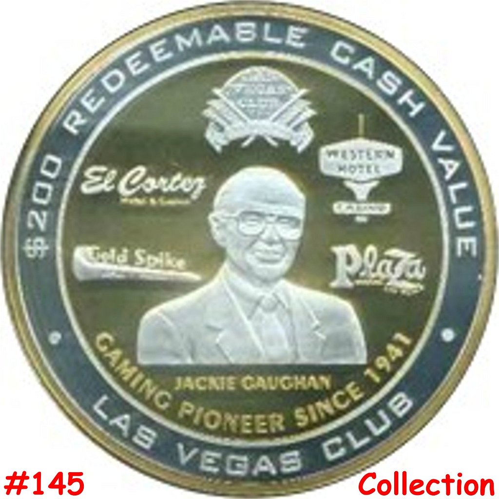 -200 Las Vegas Club Jackie Gaughan Obv.